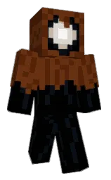BlompleTroopa's Minecraft skin wearing the Twisted cape
