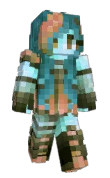 Slim Minecraft skin
