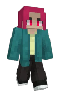 Front of Caelystic's skin