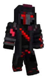 black and shark Minecraft skin — Classic model