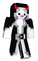 cod gray and white Minecraft skin — Classic model