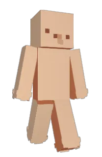 Front of Minecraft skin