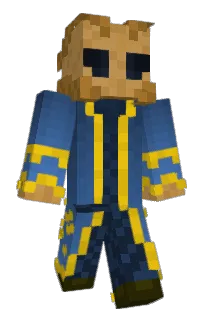 Front of Prantis's skin