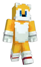 sunglow and carrot orange Minecraft skin — Slim model