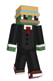 Front of NotBubbl's skin