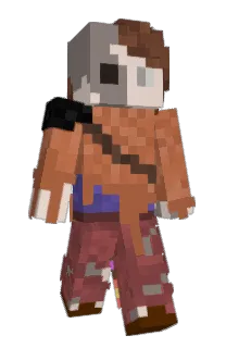 Front of Evallyth's skin
