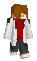 Rheavn's Minecraft skin wearing the 15th Anniversary cape