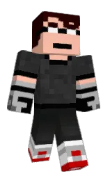 Maniac_X's Minecraft skin wearing the Migrator cape