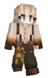 Slim Minecraft skin