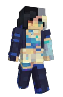 Front of cuepid's skin