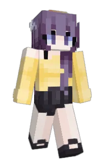 Front of justayngel's skin