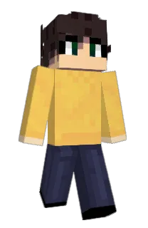 Front of Lucafio's skin