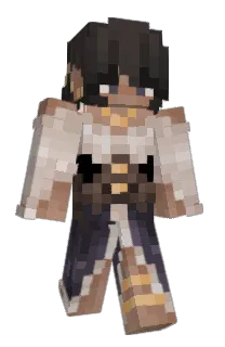 Front of Meikyl's skin