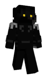 cod gray and black Minecraft skin — Slim model