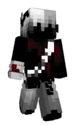 black and emperor Minecraft skin — Classic model