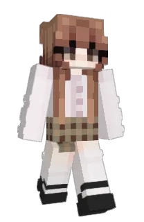 Front of QueenCardRose's skin