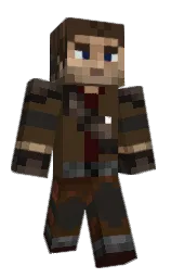KingGypsy's Minecraft skin wearing the Migrator cape