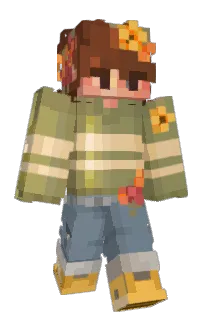 Front of Leynru's skin