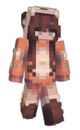 terracotta and wheat Minecraft skin — Slim model