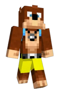 14v14 Minecraft avatar full body