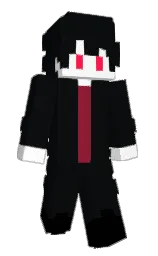 Luphiron's Minecraft skin wearing the Aurora cape