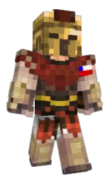 Grendmin's Minecraft skin wearing the Pan cape