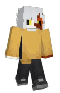 Front of serorero's skin