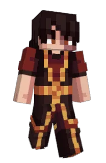 Front of Verdixy's skin