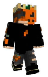 black and mine shaft Minecraft skin — Slim model