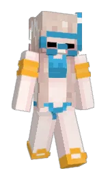 Slim Minecraft skin