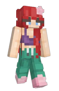 Front of Vironja's skin