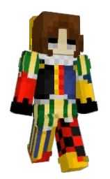 black and jambalaya Minecraft skin — Slim model — first worn by BloomMari