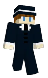 Podpis's Minecraft skin wearing the Migrator cape