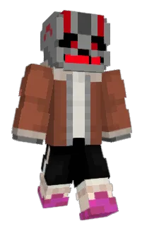 Front of Sansimatronic's skin