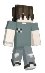 sirocco and regent gray Minecraft skin — Slim model — first worn by RayFR_