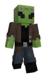 Minecraft skin — Slim model — first worn by GloopWizard