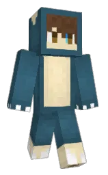 Zelnyx's Minecraft skin wearing the Migrator cape