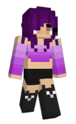 chalky and clairvoyant Minecraft skin — Slim model