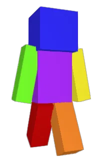 Front of Minecraft skin