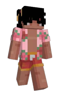 Front of machodancer's skin