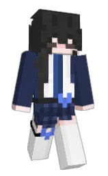 rhino and white Minecraft skin — Classic model — first worn by wylq