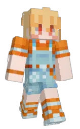 LunarBeloved's Minecraft skin wearing the Copper cape