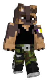 matterhorn and woody brown Minecraft skin — Classic model — first worn by StarWolf5615552