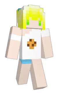 Front of kuroome's skin
