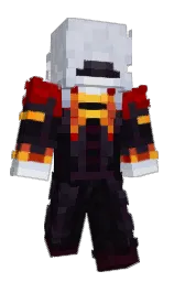 cinder and bastille Minecraft skin — Classic model