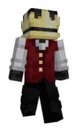 vanish901's Minecraft skin wearing the Menace cape