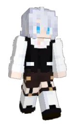 Slim Minecraft skin