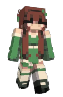 Front of ClumsyVixen's skin
