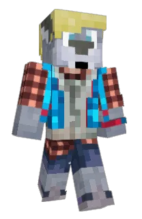 Front of LapisWoof's skin