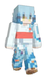 Slim Minecraft skin